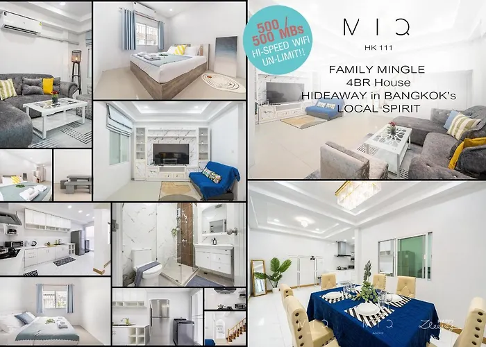 Miq Hk111-4br Ratchada-huaykwang 14pax Bangkok
